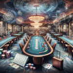 Image of travelers planning a casino trip with digital tools