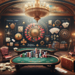 Casino interior with vibrant lighting suitable for gaming strategy