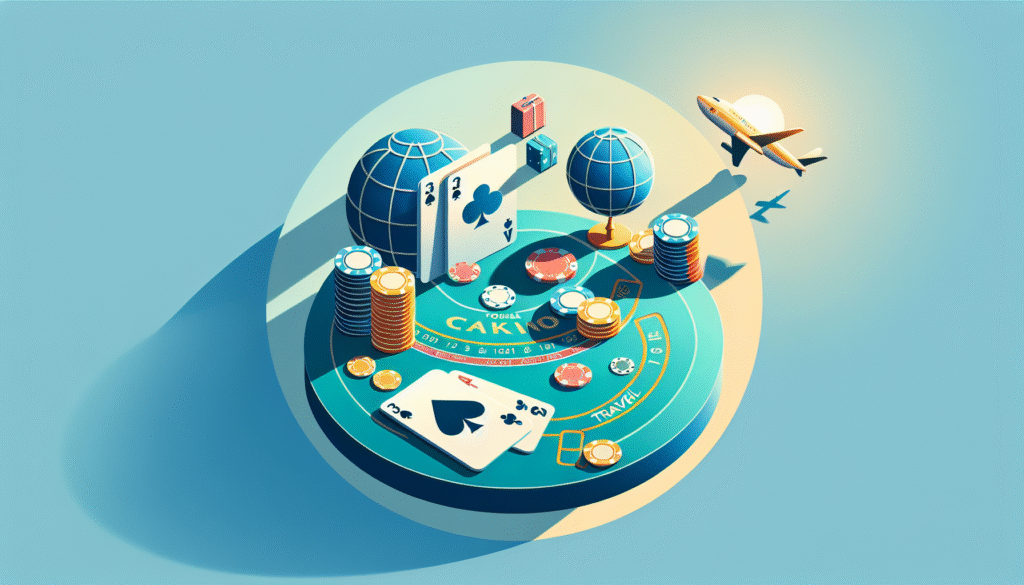 Scenic view of a casino travel destination with a focus on smart play