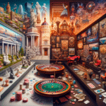 Modern casino interior in Reno with strategic gaming setup