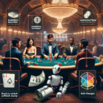 Casino traveler planning a trip