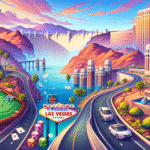 Beautiful view of Hoover Dam during a Las Vegas day trip