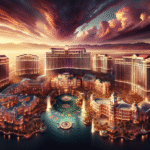 Elegant casino resort interior showcasing luxury amenities
