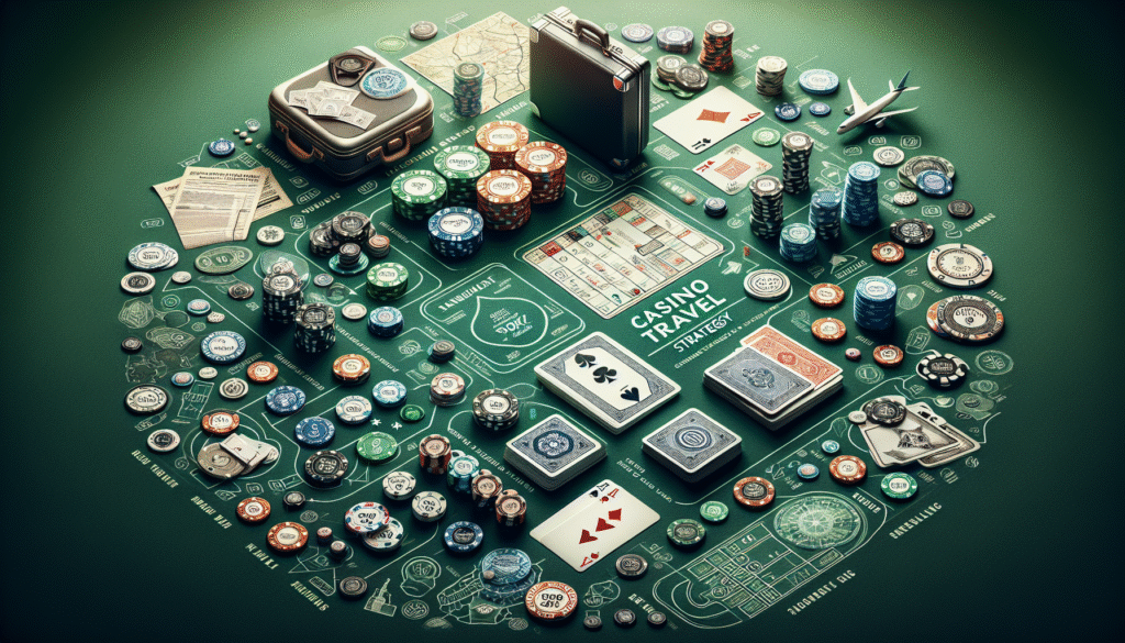 Casino table setup showcasing table game strategy
