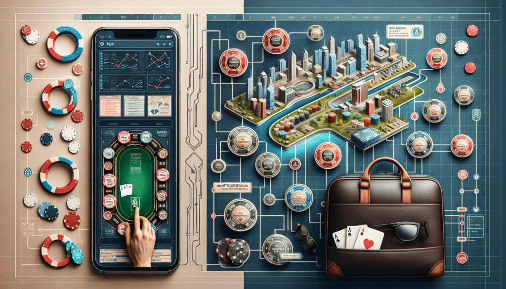 Dashboard showing casino travel tool metrics