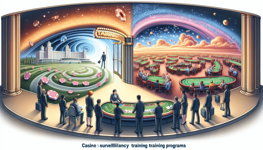 Modern casino surveillance system with clear visuals