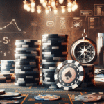 Smart Casino Travel: Metal Core Poker Chips Casino table with high-quality metal core poker chips