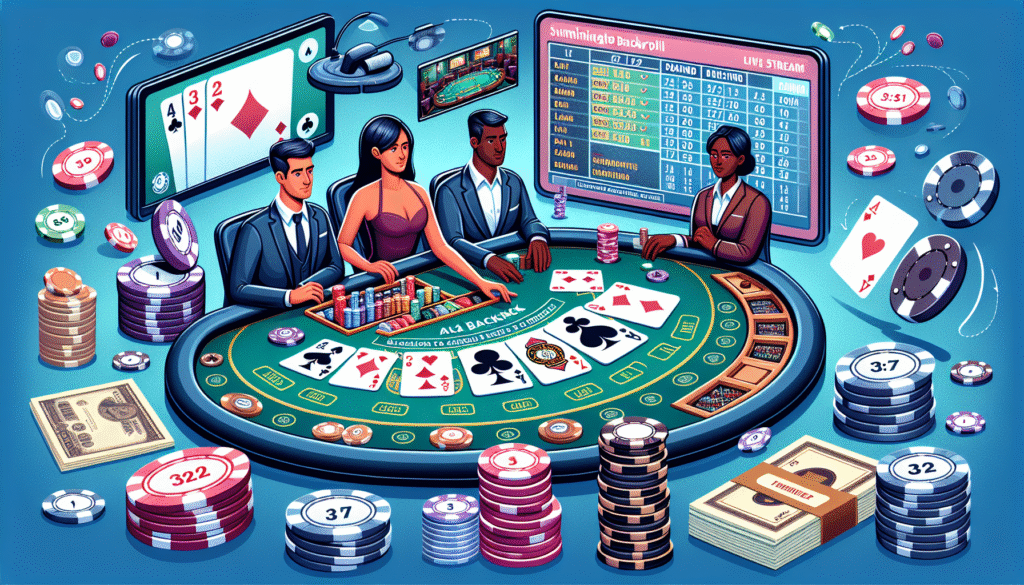 Casino table game strategy with live streaming insights