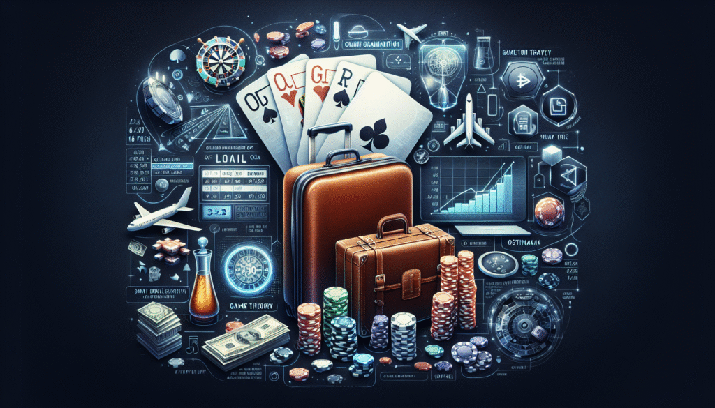 A bustling casino floor showcasing table games